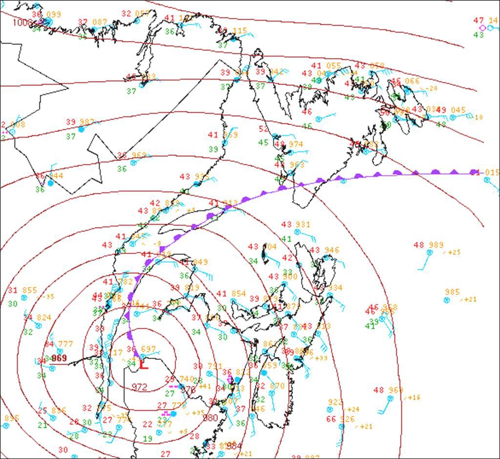 La temp�te du 6
                d�cembre 2010